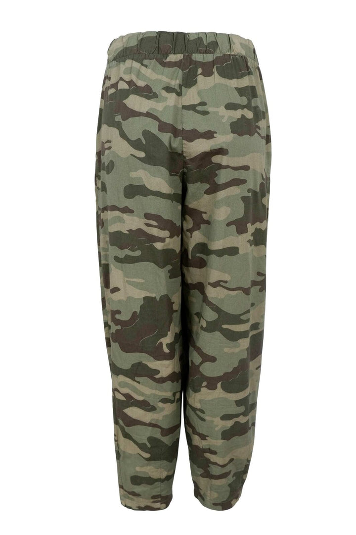 Black Colour - Bcabbie Barrel Pant 40977 - Camouflage