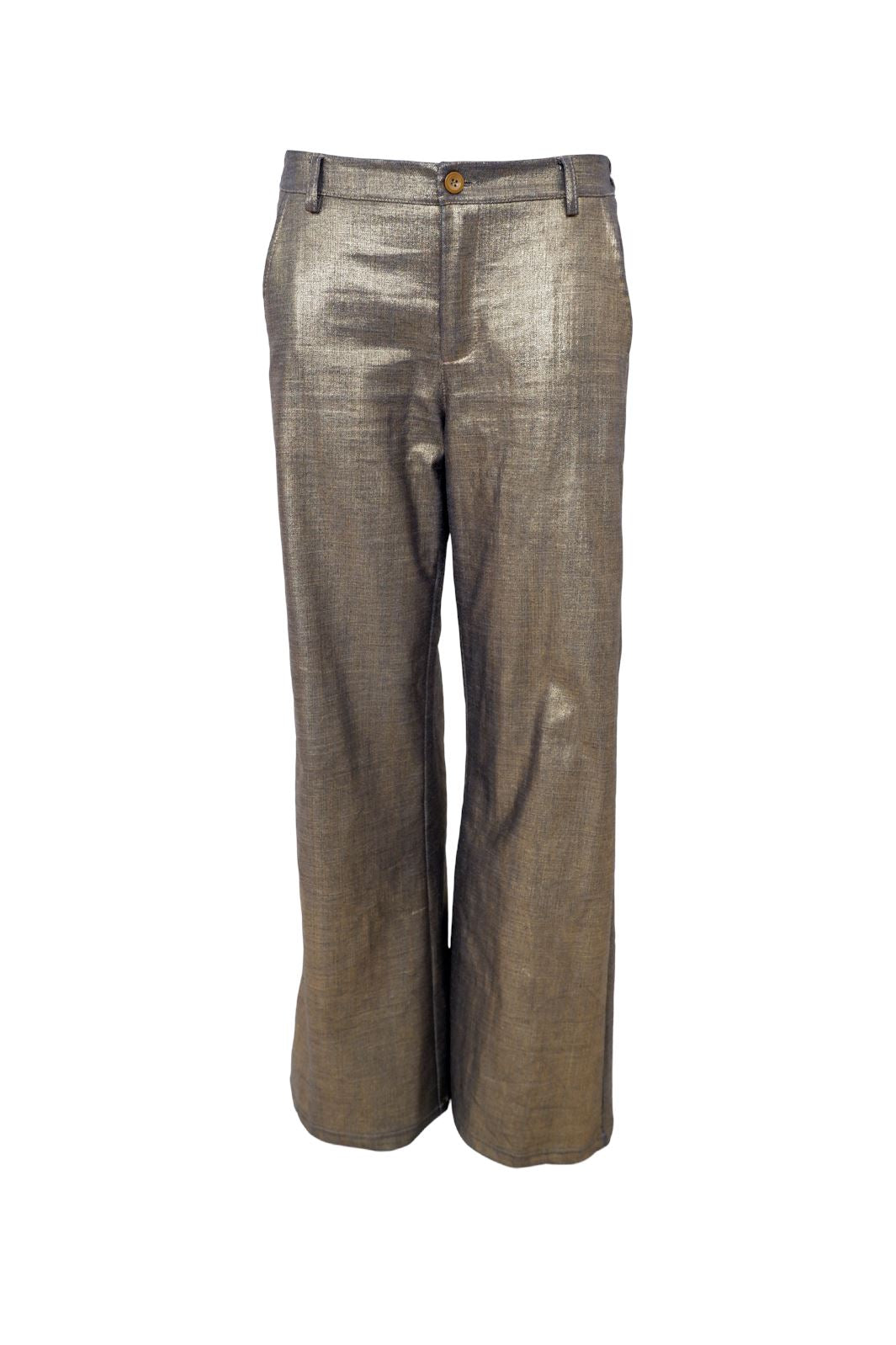 Black Colour - Bcallure Box Glitter Pant - Gold