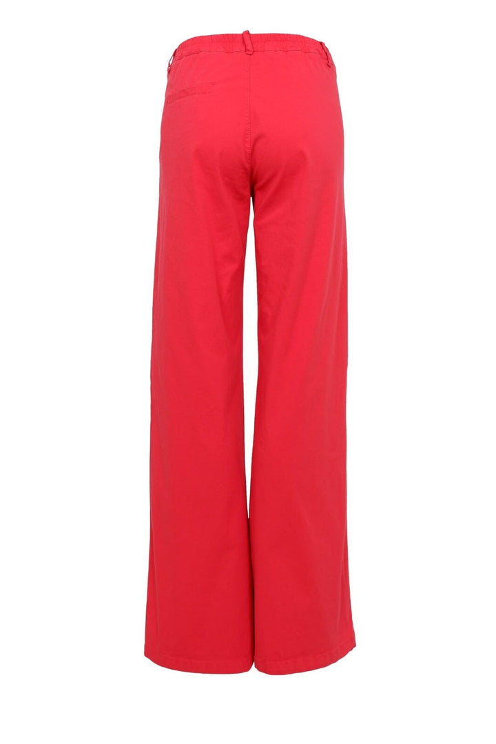 Black Colour - Bcbox Canvas Stretch Pant 40443 - Red