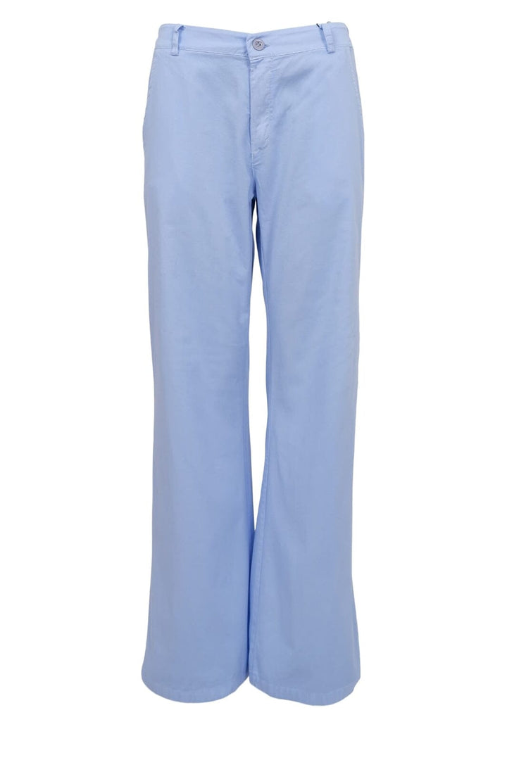 Black Colour - Bcbox Canvas Stretch Pant 40443 - Sky Blue