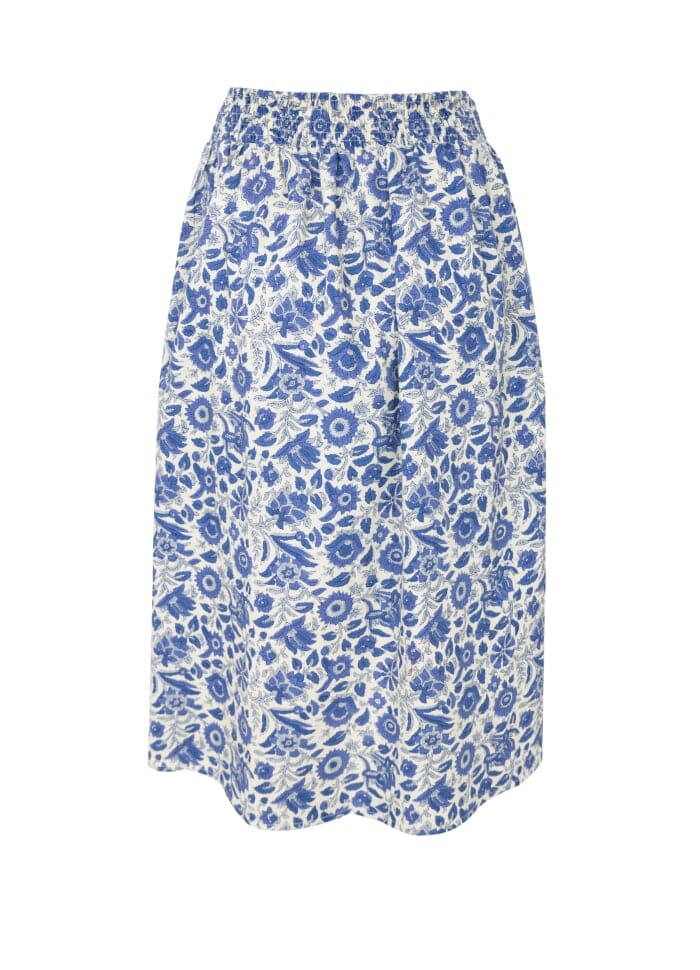 Forudbestilling - Black Colour - Bcflora Skirt - Royal Blue Nederdele 