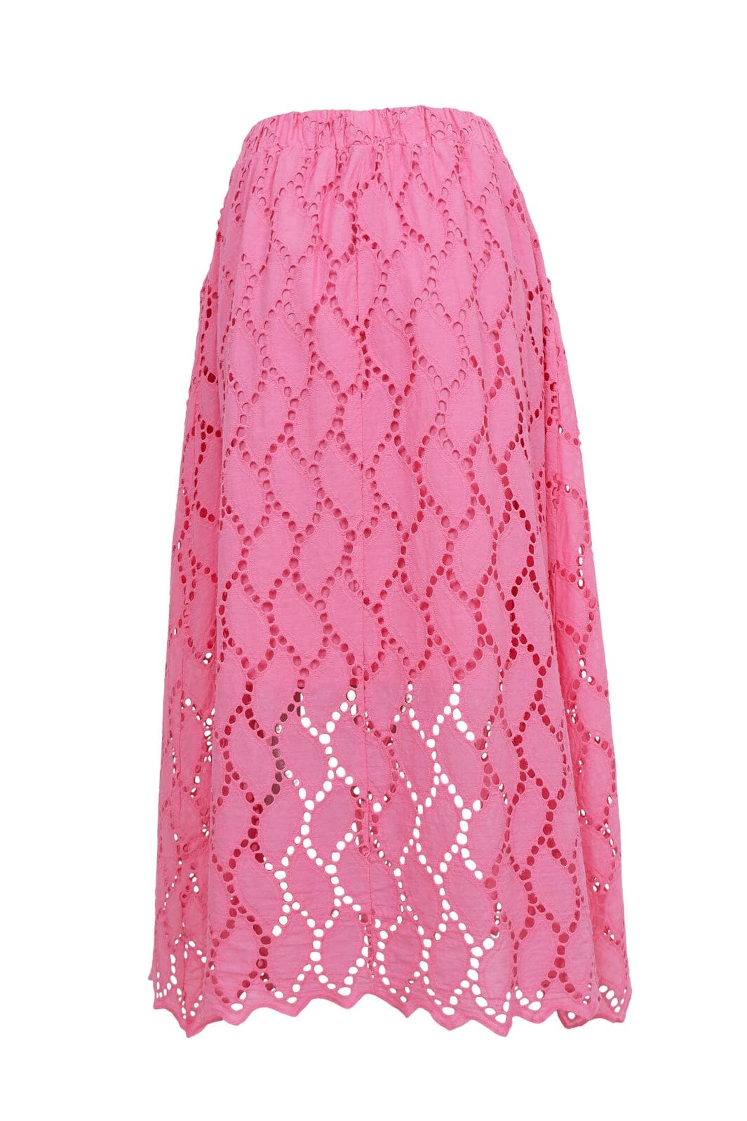 Black Colour - Bcfreya Cut Out Lace Skirt 40717 - Pink