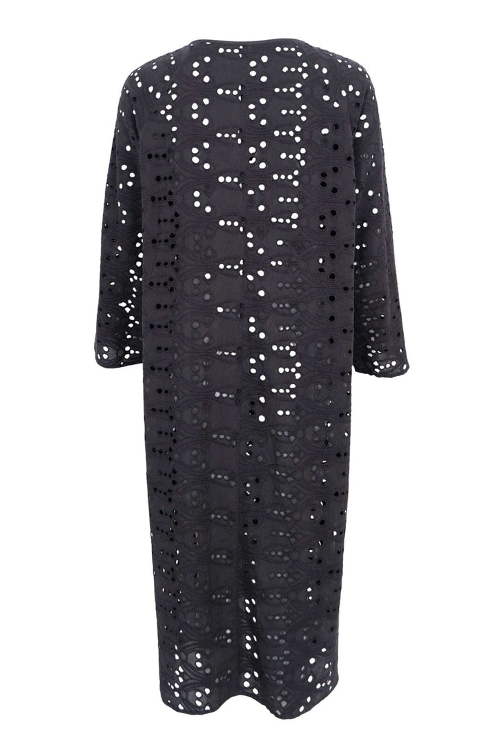 Black Colour - Bchelena Boho Dress 40880 - Black