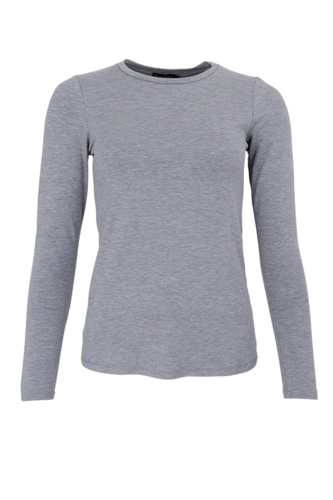 Forudbestilling - Black Colour - Bckarla Ls T-Shirt - Grey Melange T-shirts 