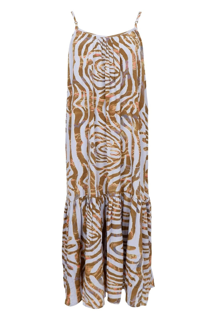 Black Colour - Bcluna Panel Strap Dress 39224 - Blue Zebra
