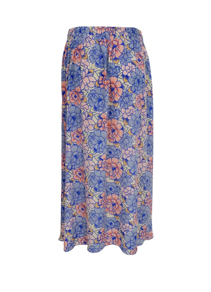 Forudbestilling - Black Colour - Bcluna Regular Skirt - Blossom Blue Nederdele 