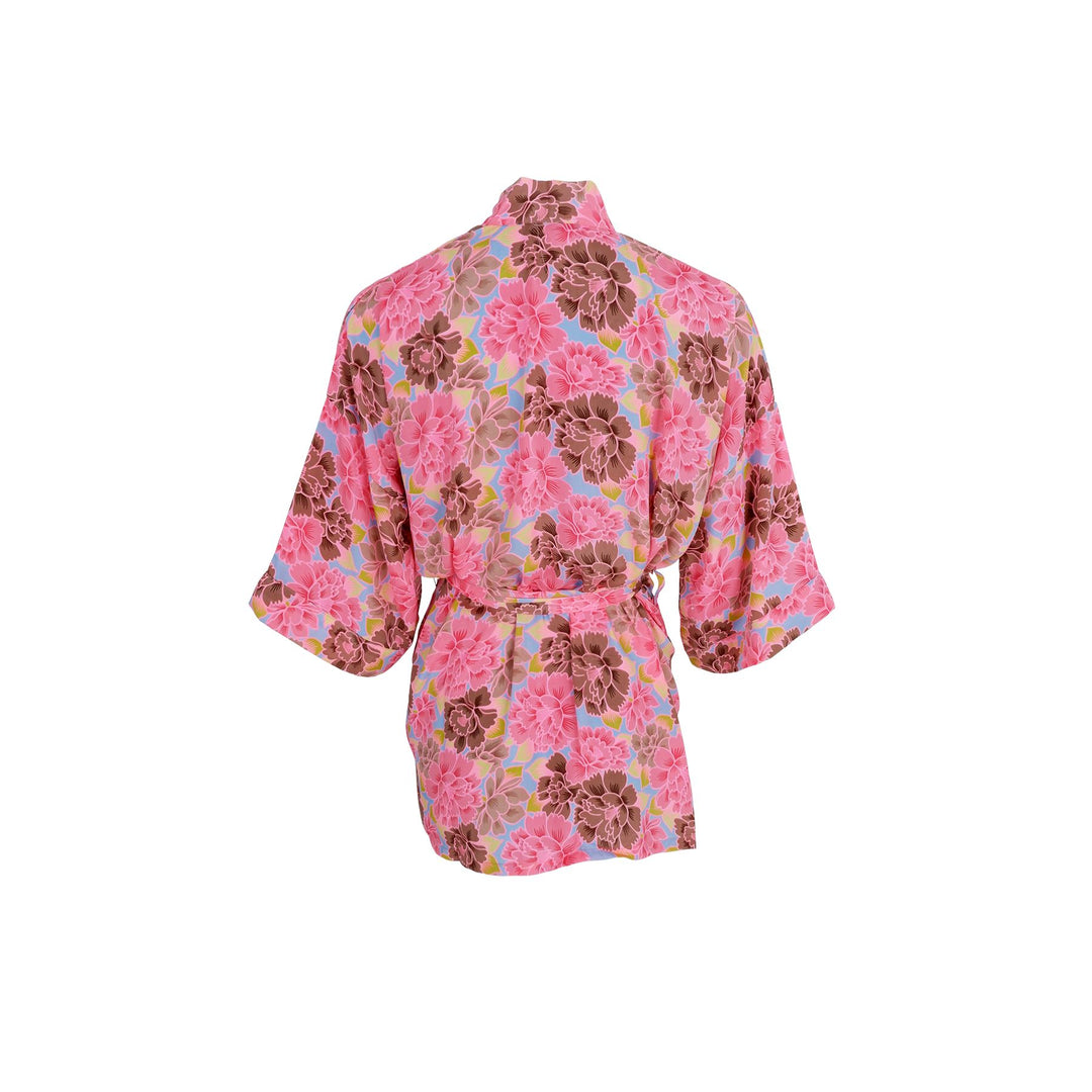 Forudbestilling - Black Colour - Bcluna Short Kimono - Blossom Candy Jakker 
