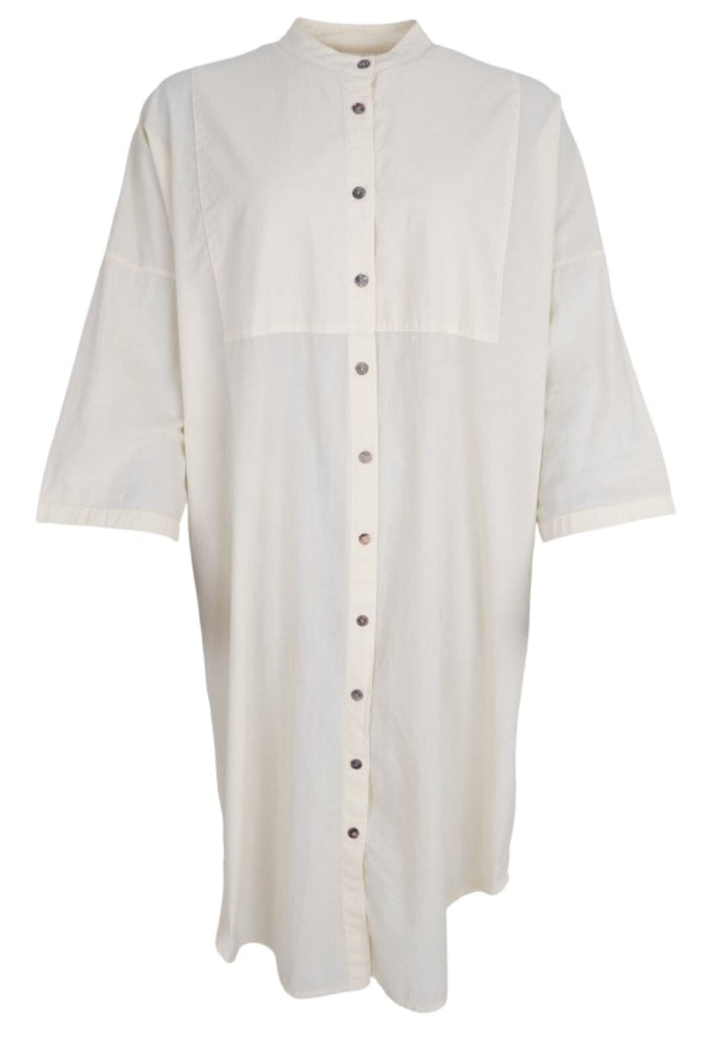 Forudbestilling - Black Colour - Bclynette Shirt Dress - Off White Kjoler 