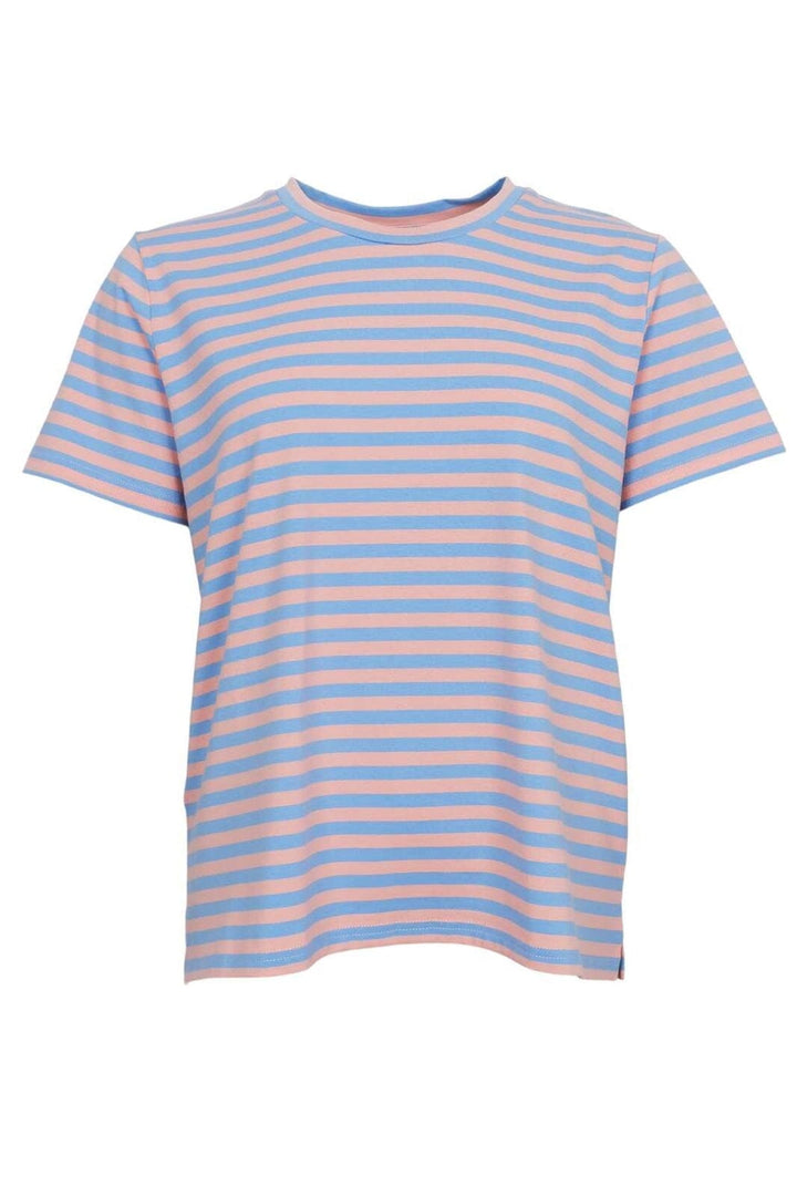 Black Colour - Bcmaude Ss Tee 40891 - Peach Blue