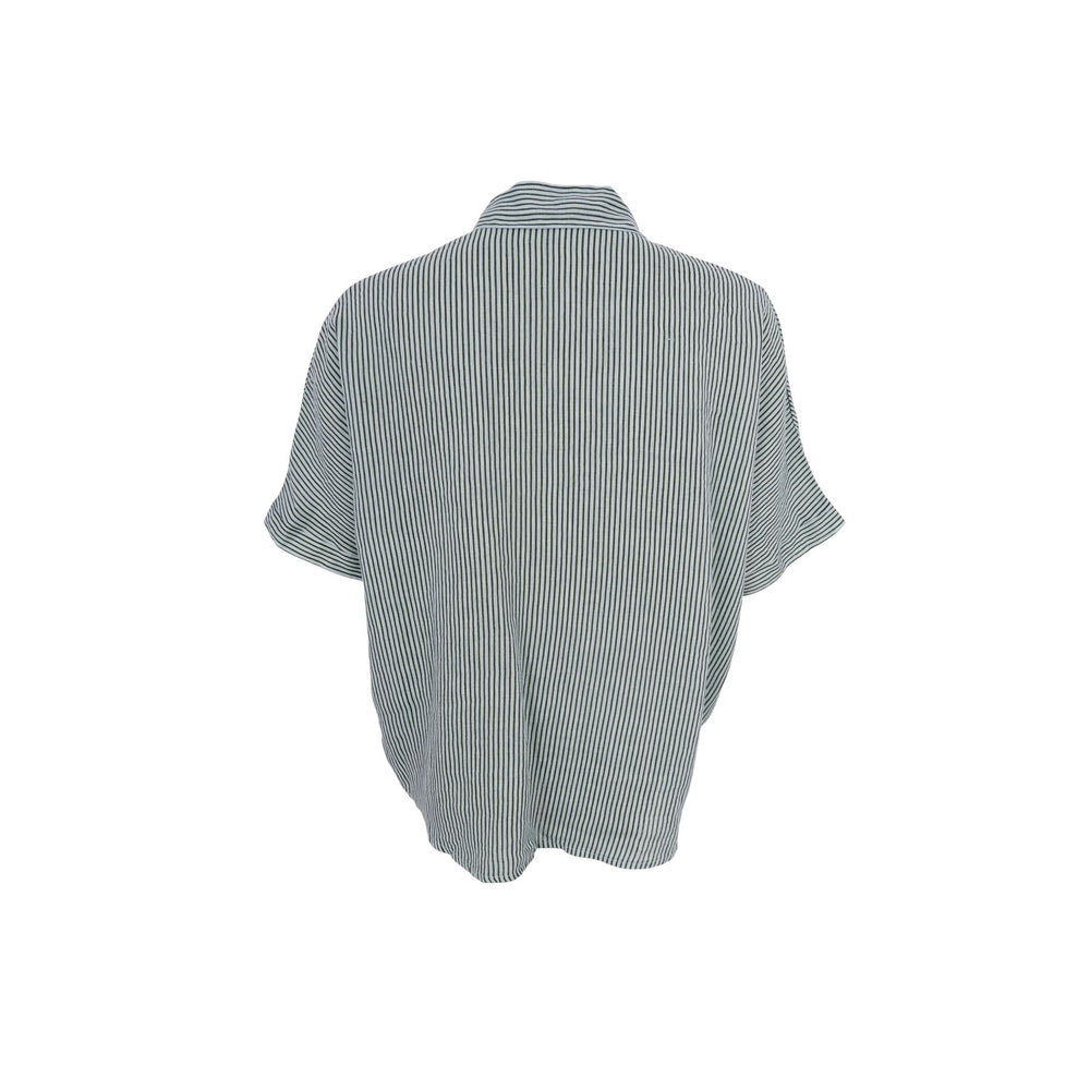 Forudbestilling - Black Colour - Bcmelina Linen Wing Shirt - Safari Green Skjorter 