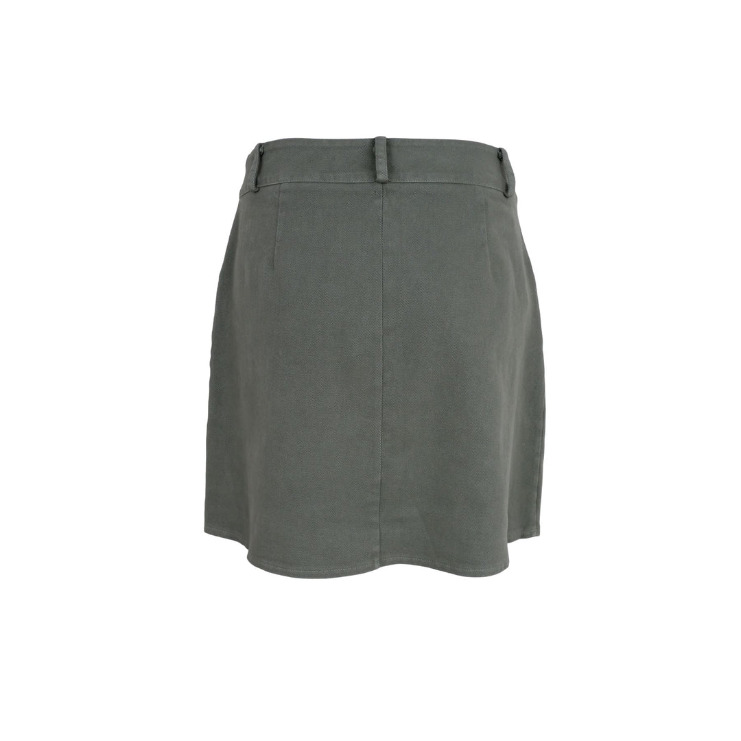 Forudbestilling - Black Colour - Bcneel Short Skirt - Lt. Army Nederdele 