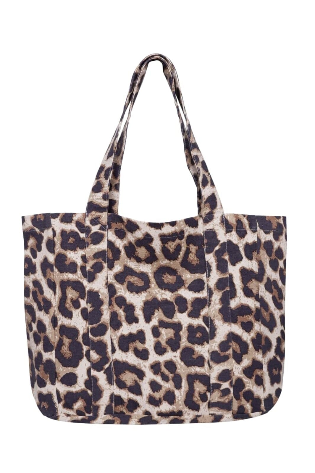 Black Colour - Bcnella Canvas Bag 9357 - Leopard