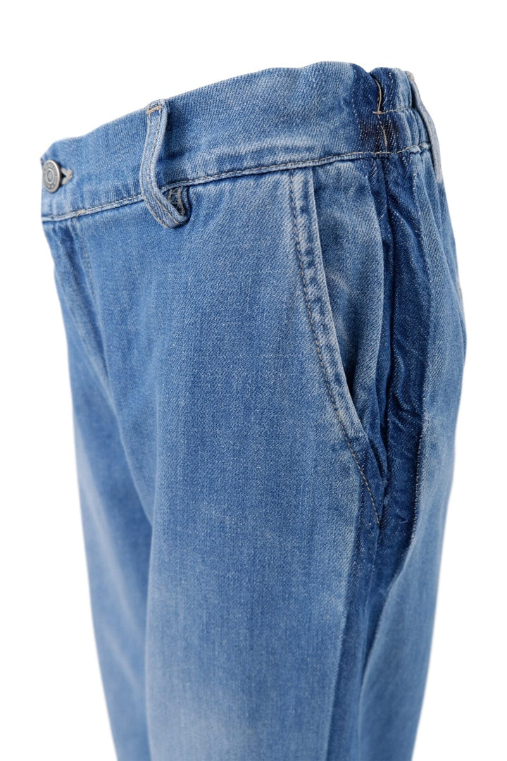 Black Colour - Bcnettie 2-Tone Box Jeans 40893 - Mid Blue Wash