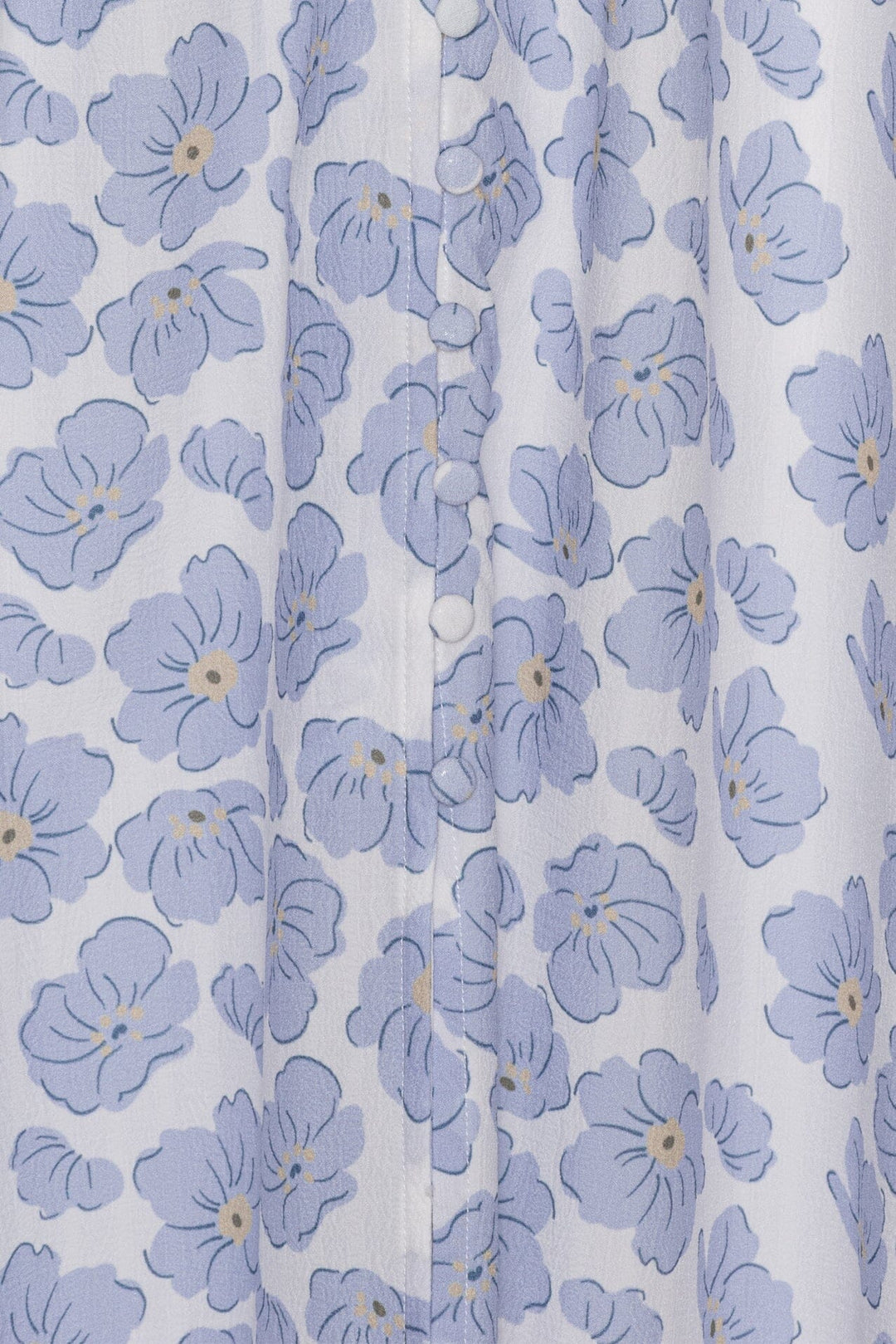 Forudbestilling - BYIC - Adelic Long Ss Dress - bdf Blue Dazzling Flower Kjoler 