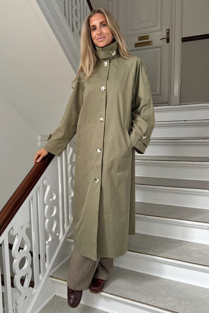 Forudbestilling - BYIC - Avaic Trenchcoat A23791 - Dark Khaki Jakker 