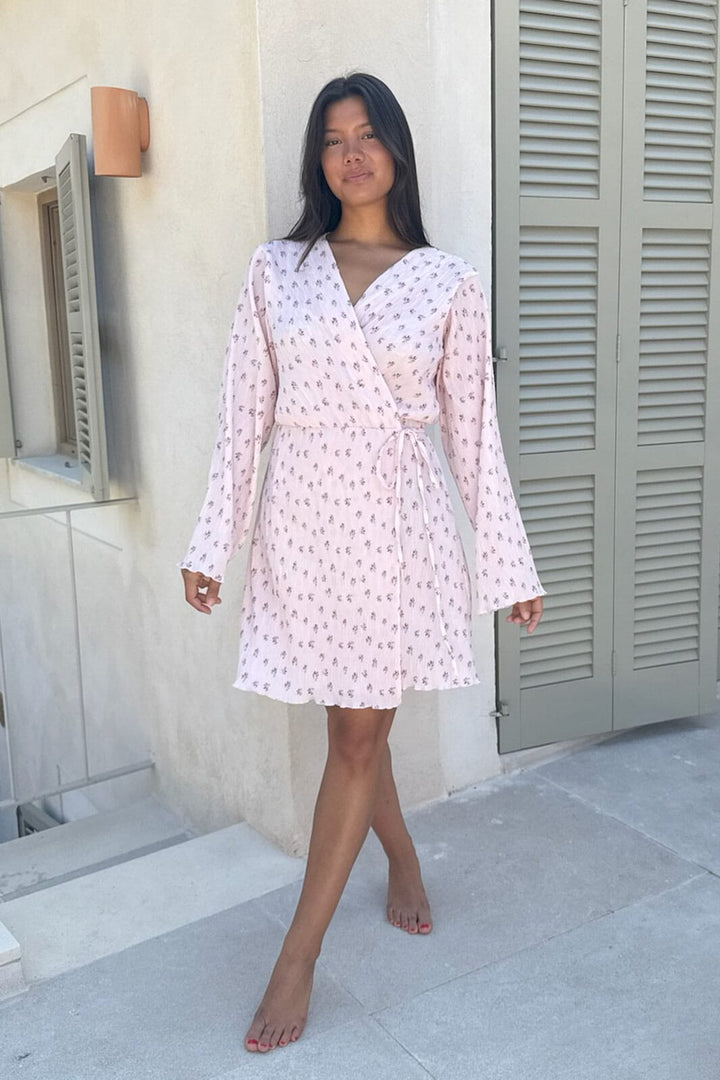 BYIC - Ofeliaic Wrap Dress A23934 - Pink