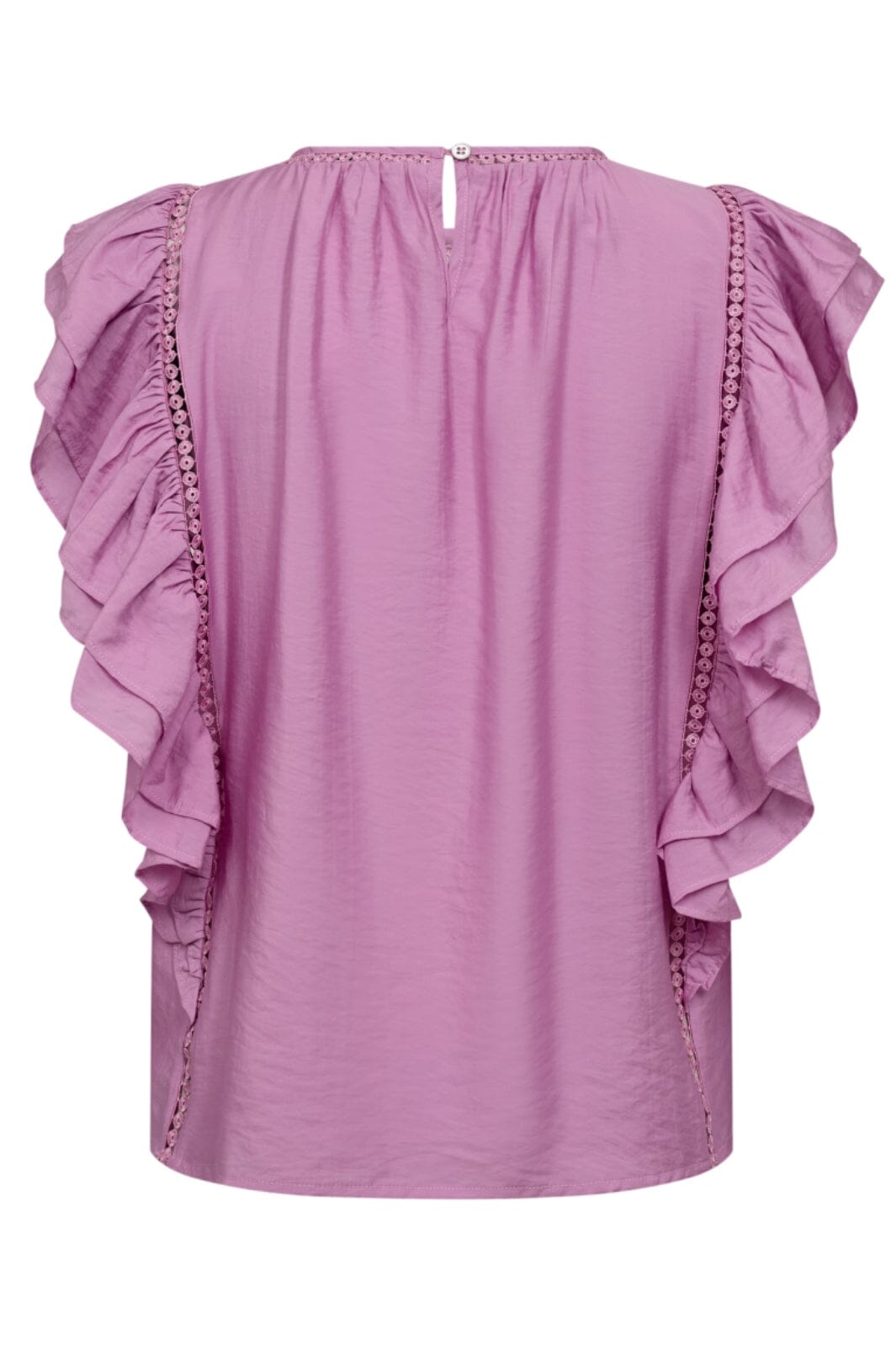 Co´Couture - Callumcc Frill Pintuck Top 35830 - 458 - Orchid
