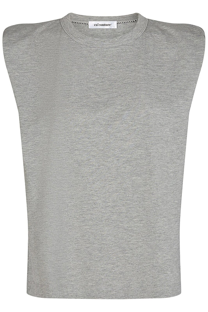 Co´Couture - Eduardacc Tee 93050 - 57 - Grey Melange