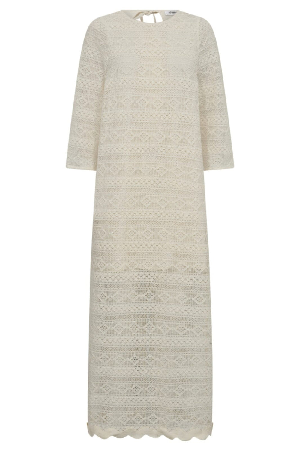 Forudbestilling - Co´couture - Laracc Crochet Dress 36338 - 11 Off White Kjoler 