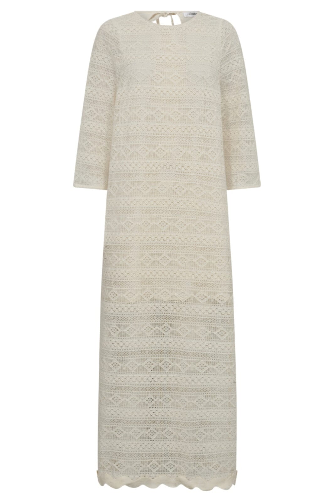 Forudbestilling - Co´couture - Laracc Crochet Dress 36338 - 11 Off White Kjoler 