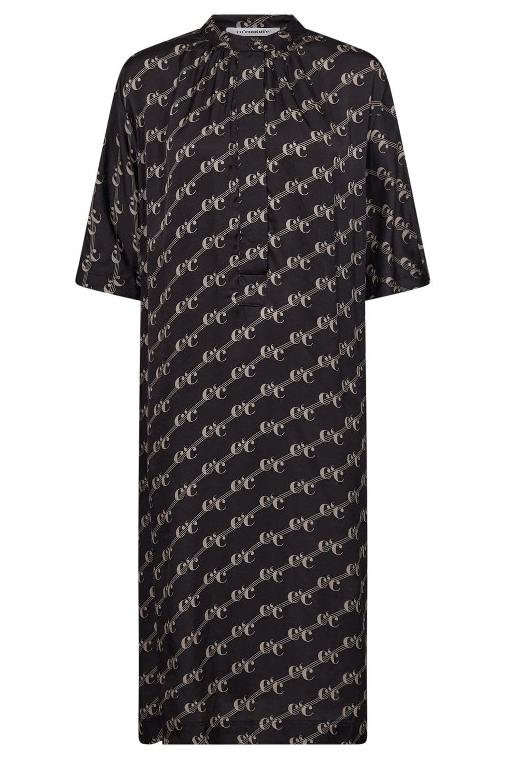 Forudbestilling - Co´couture - Logocc Line Dress 36288 - 96 Black Kjoler 