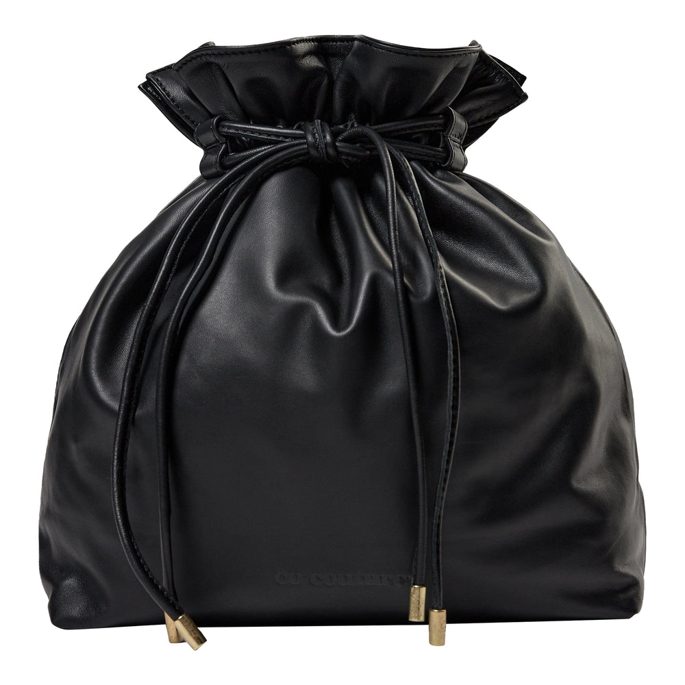 Forudbestilling - Co´couture - Phoebecc Mini Tie Bag 39013 - 96 Black Tasker 