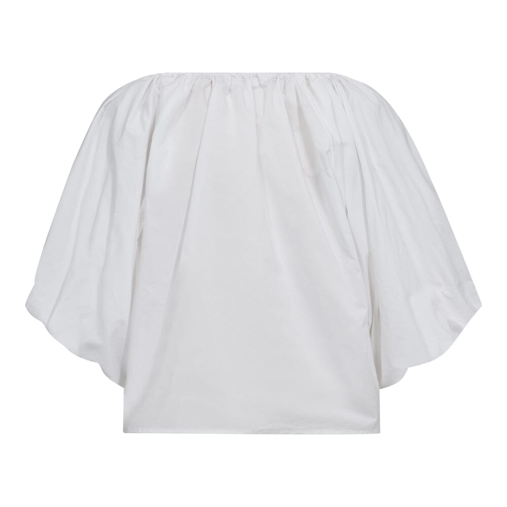 Forudbestilling - Co´couture - Primacc Puff Blouse 35507 - 4000 White Skjorter 