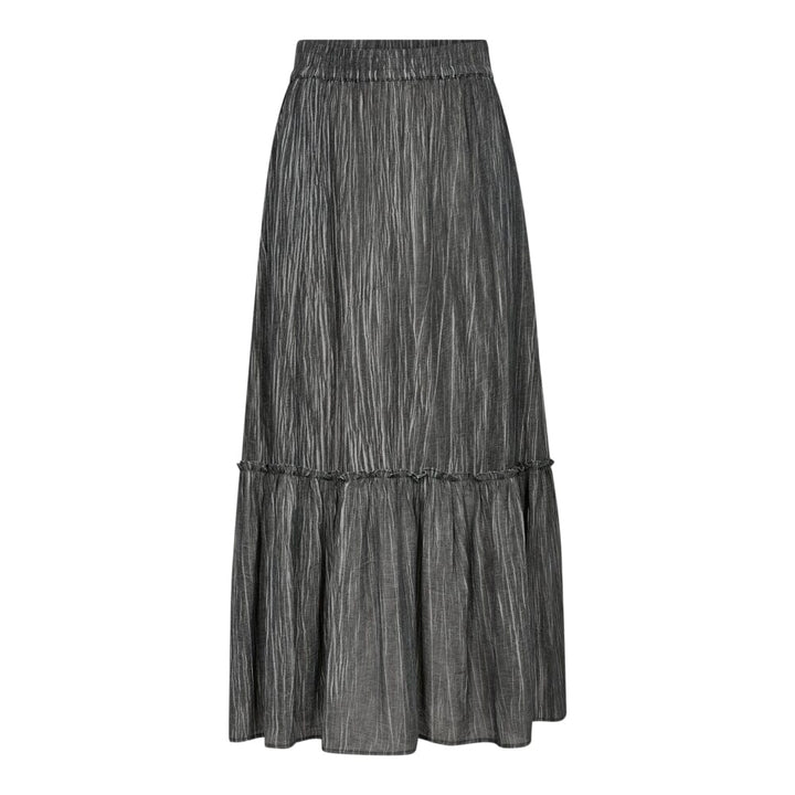 Forudbestilling - Co´couture - Softcc Dye Gypsy Skirt 34139 - 94 Antracit Nederdele 