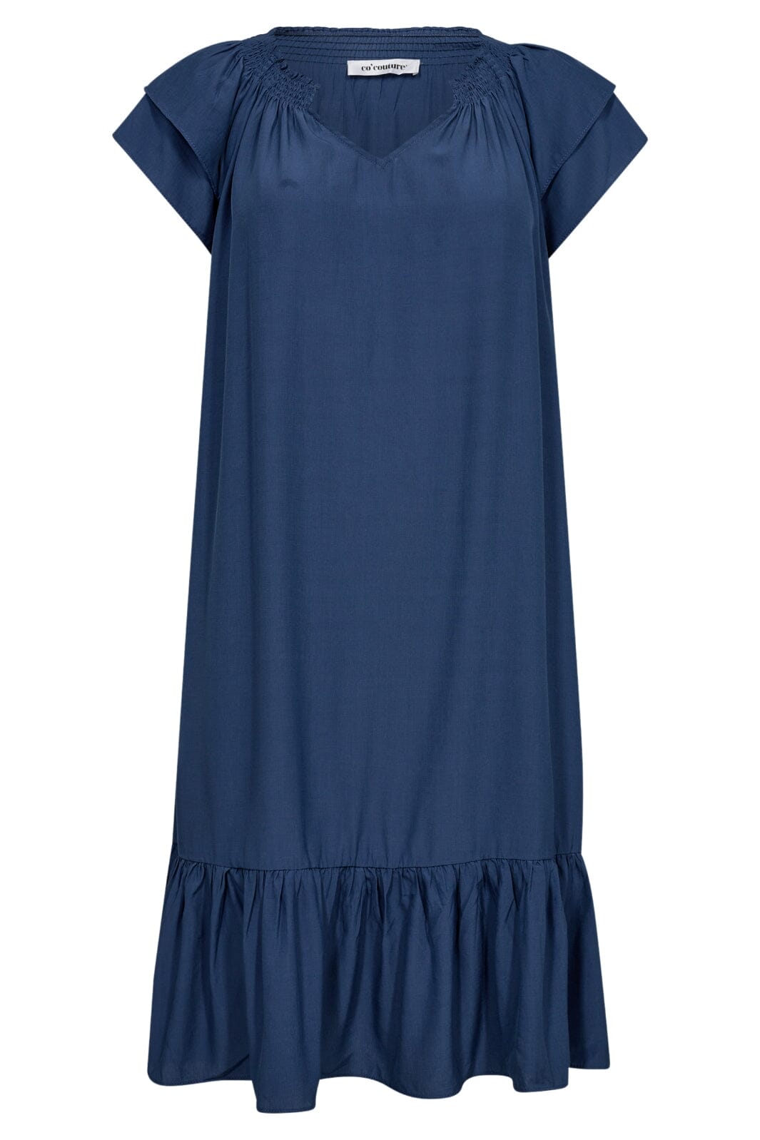 Forudbestilling - Co´couture - Sunrise Crop Dress 96230 - 210 Sky Blue Kjoler 