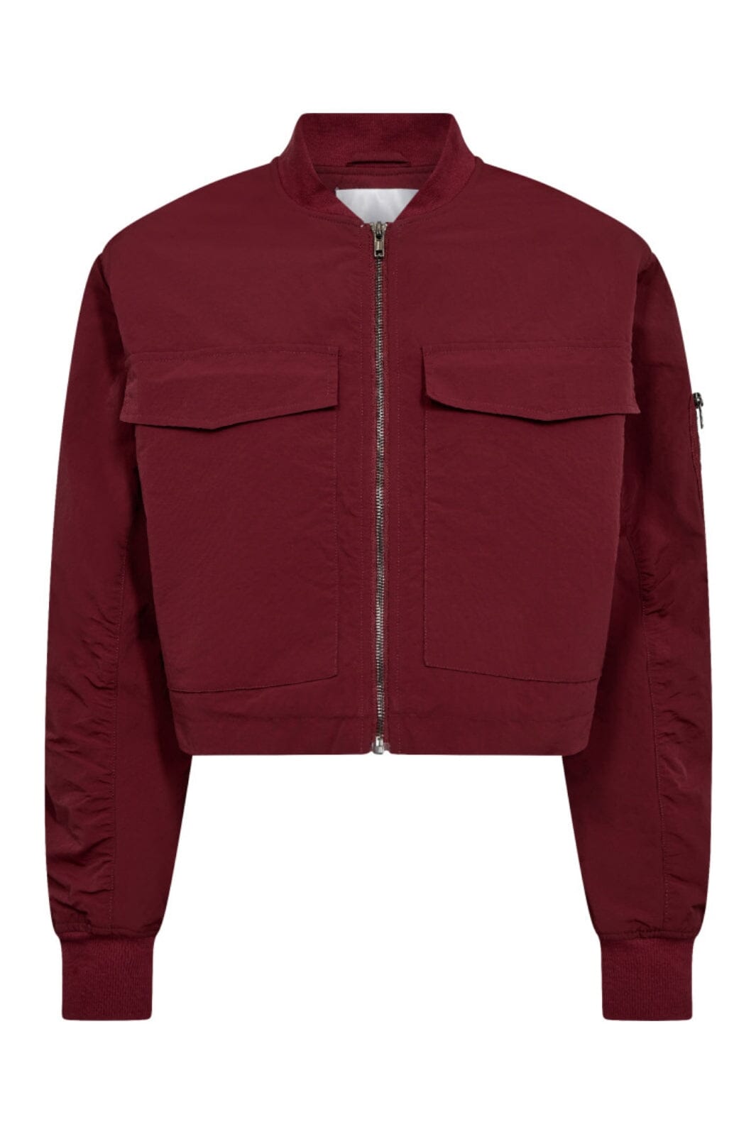 Forudbestilling - Co´Couture - Tricecc Crop Jacket 30060 - 87 - Winered