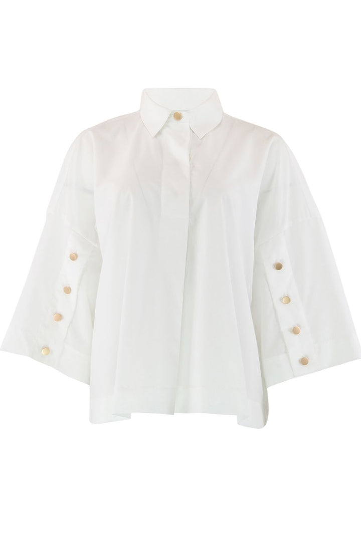 Forudbestilling - Continue - Klara Shirt 14777 - 02 - 02 White Skjorter 