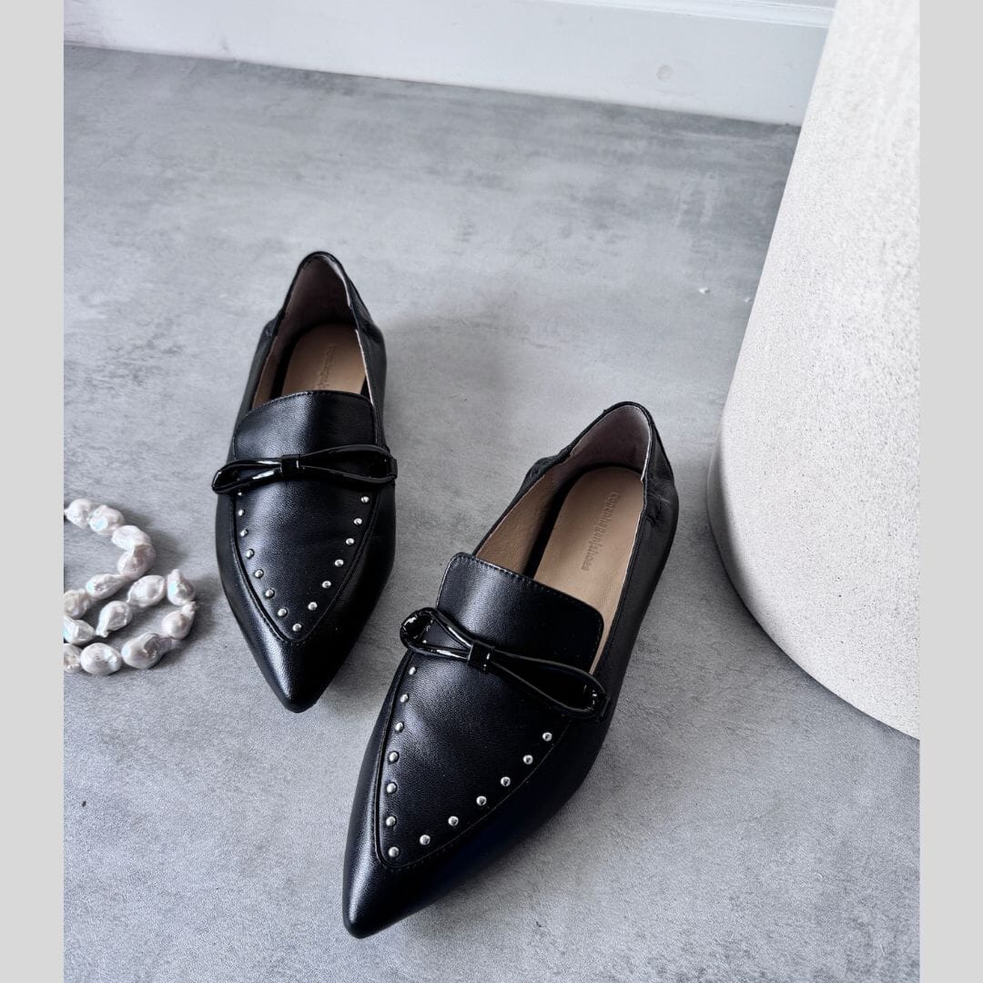 Forudbestilling - Copenhagen Shoes - I Am Me Leather - 0001 Black Loafers 