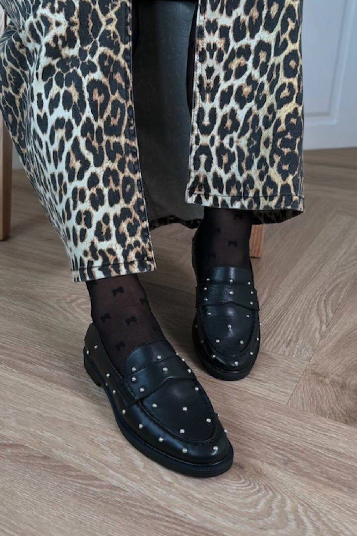 Forudbestilling - Copenhagen Shoes - The Pearl Shoe - Black Loafers 