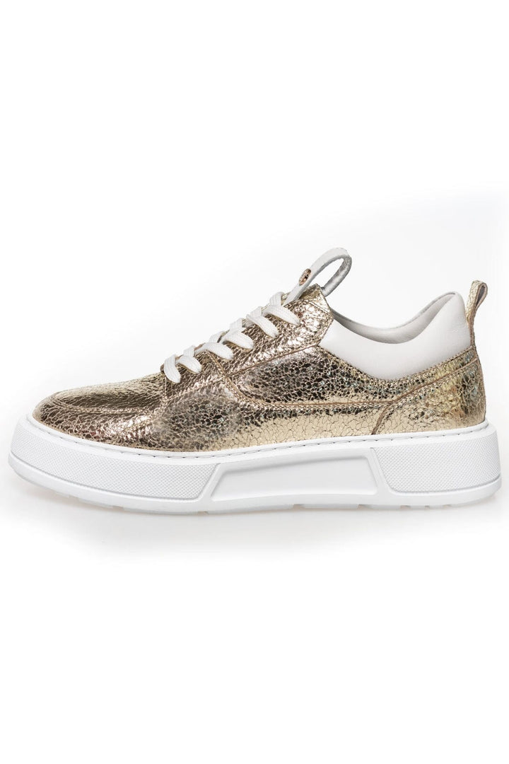 Forudbestilling - Copenhagen Shoes - The Spirit - 0051 Gold Sneakers 