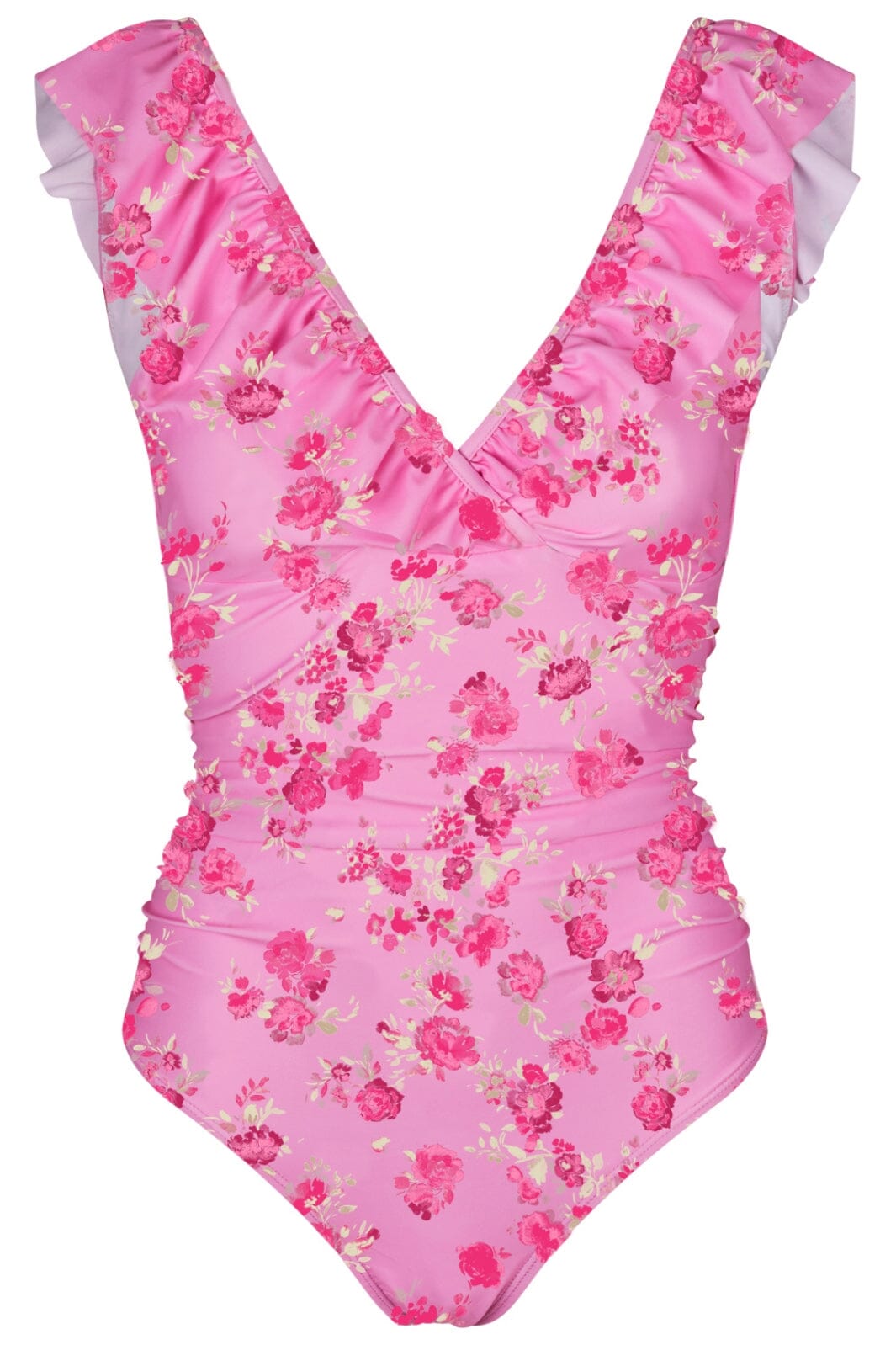 Forudbestilling - Cras - Agnes Swimsuit - 8050 Sweet Florals Pink Badedragter 