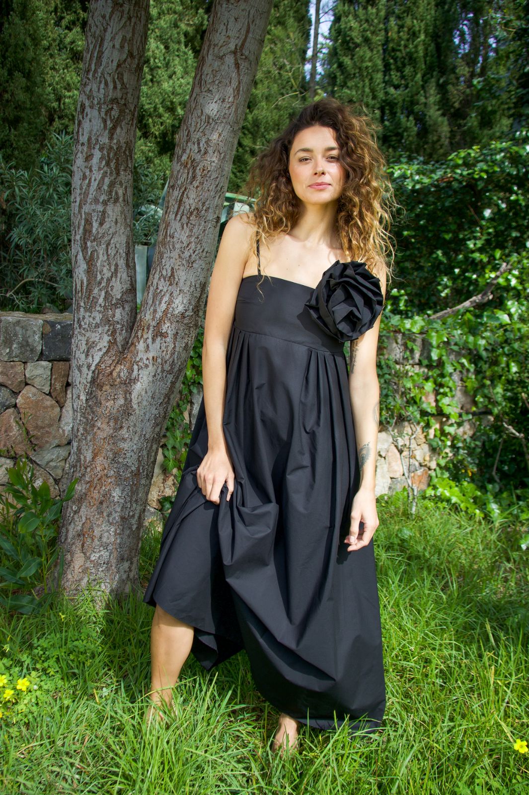 Forudbestilling - Cras - Bubble Dress C412 - 9999 - 9999 Black Kjoler 
