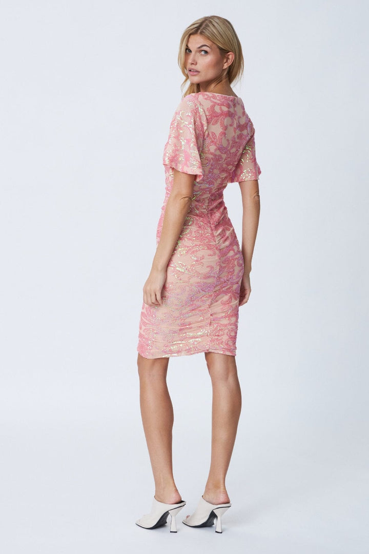 Forudbestilling - Cras - Clovercras Dress - 4011 Coral Pink Kjoler 