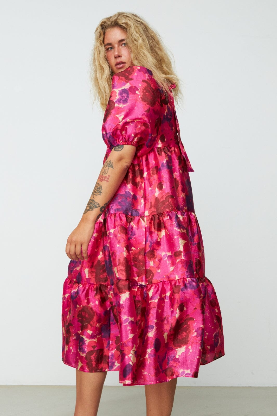 Forudbestilling - Cras - Lilicras Dress - 8000 Pink Garden Kjoler 