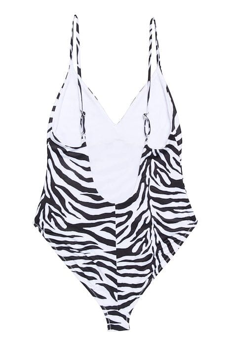 Gestuz - FaghiGZ swimsuit - White tiger