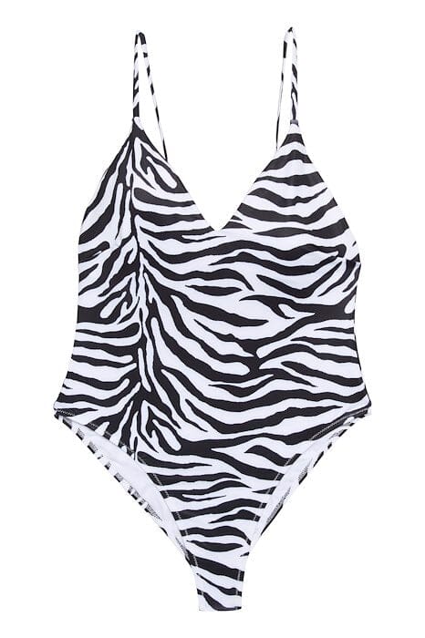Forudbestilling - Gestuz - FaghiGZ swimsuit - White tiger Badedragter 