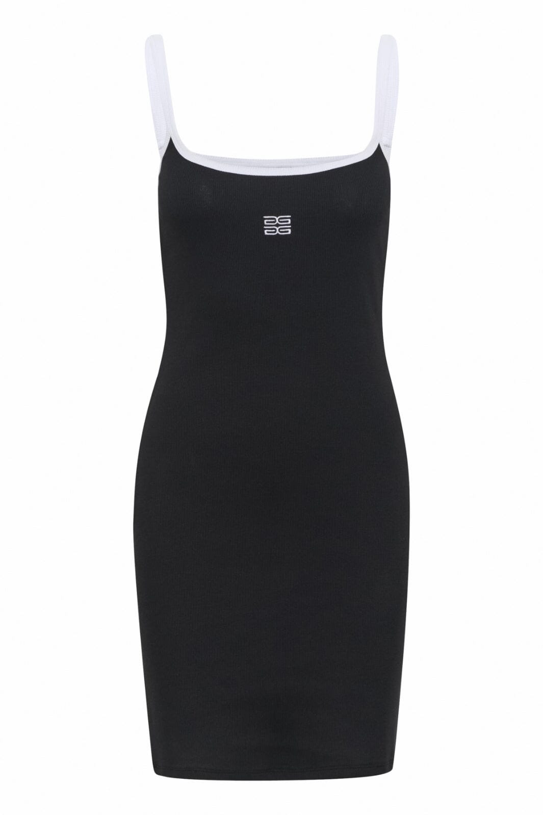 Gestuz - Gzdrew Contrast Logo Strap Dress 10910278 - 100017 - Black