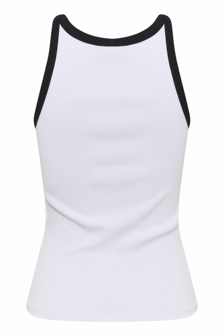 Gestuz - Gzdrew Contrast Logo Tank 10910270 - 110601 - Bright White