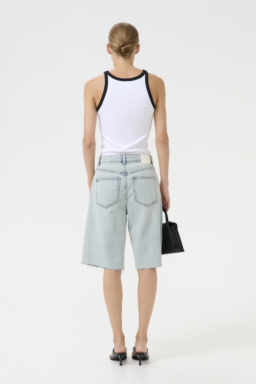 Gestuz - Gzdrew Contrast Logo Tank 10910270 - 110601 - Bright White