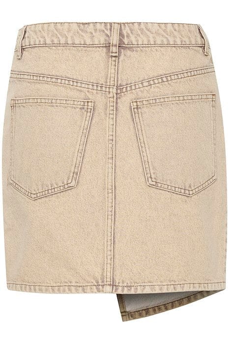 Gestuz - KiraGZ short skirt - Light brown washed