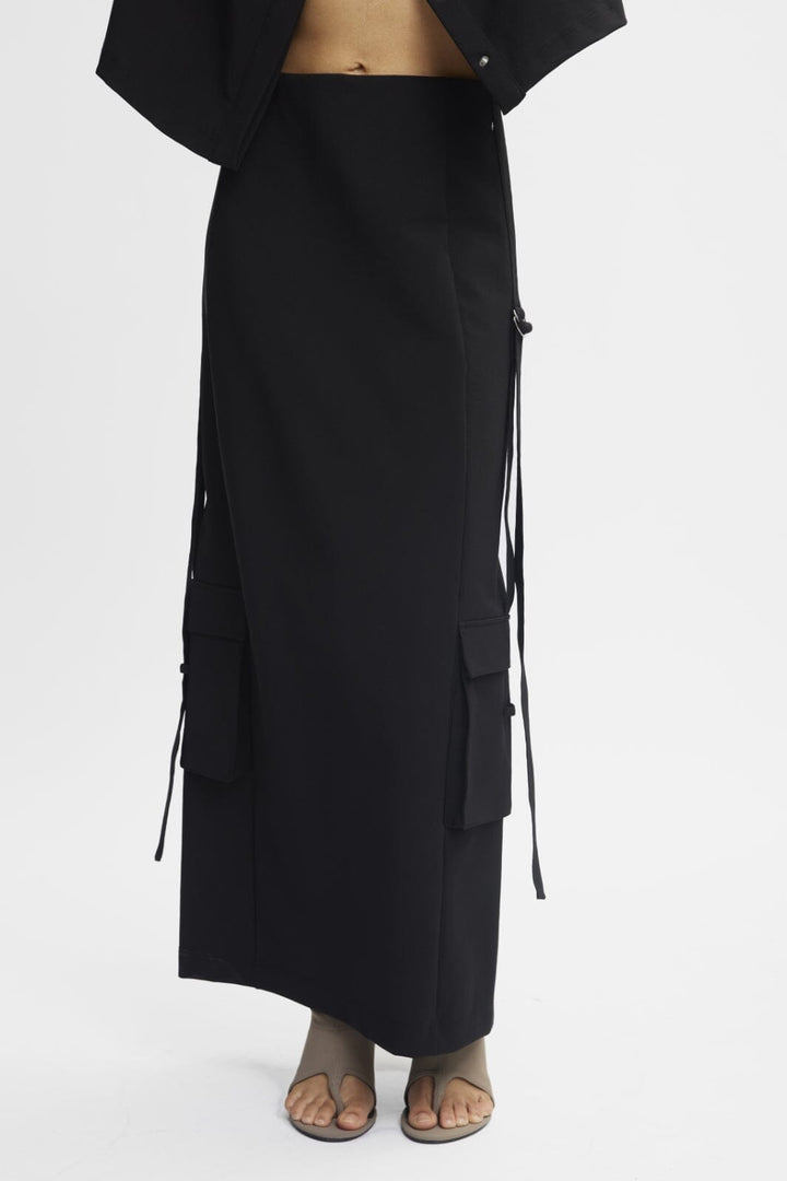 Forudbestilling - Gestuz - UtilaGZ HW skirt - Black Nederdele 