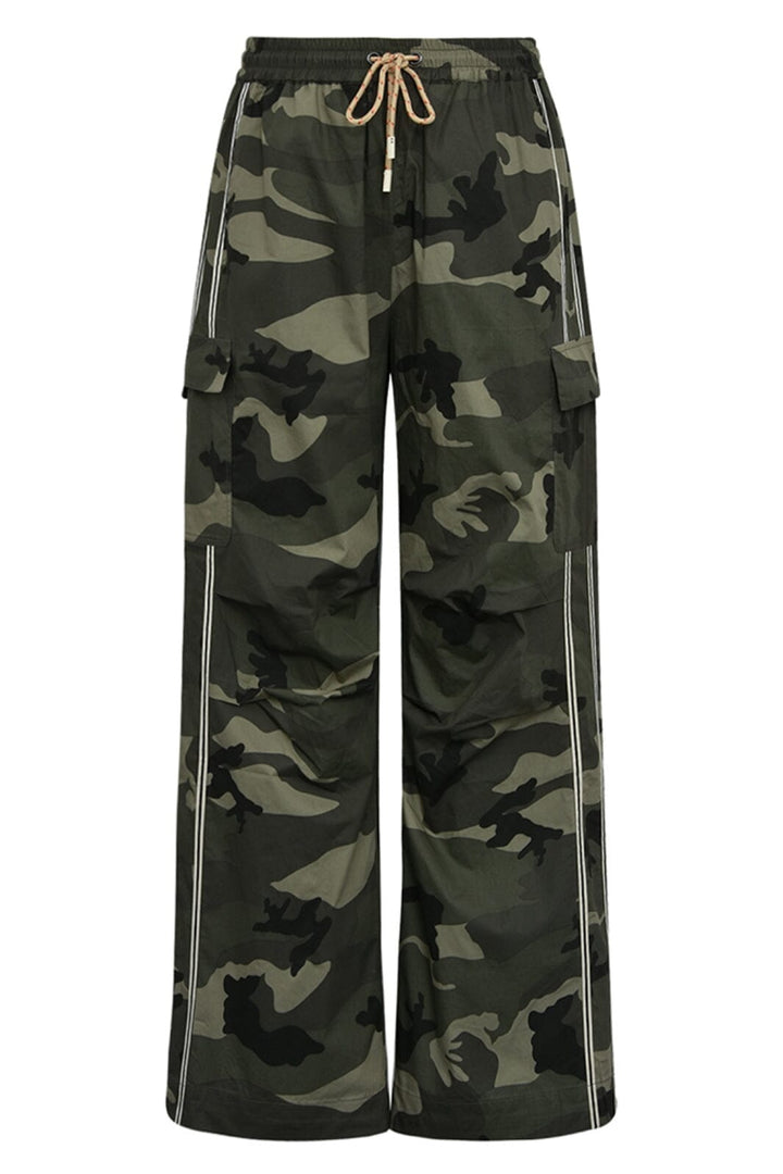 Gossia - Aimygo Dia Pants G2608 - Army Camouflage