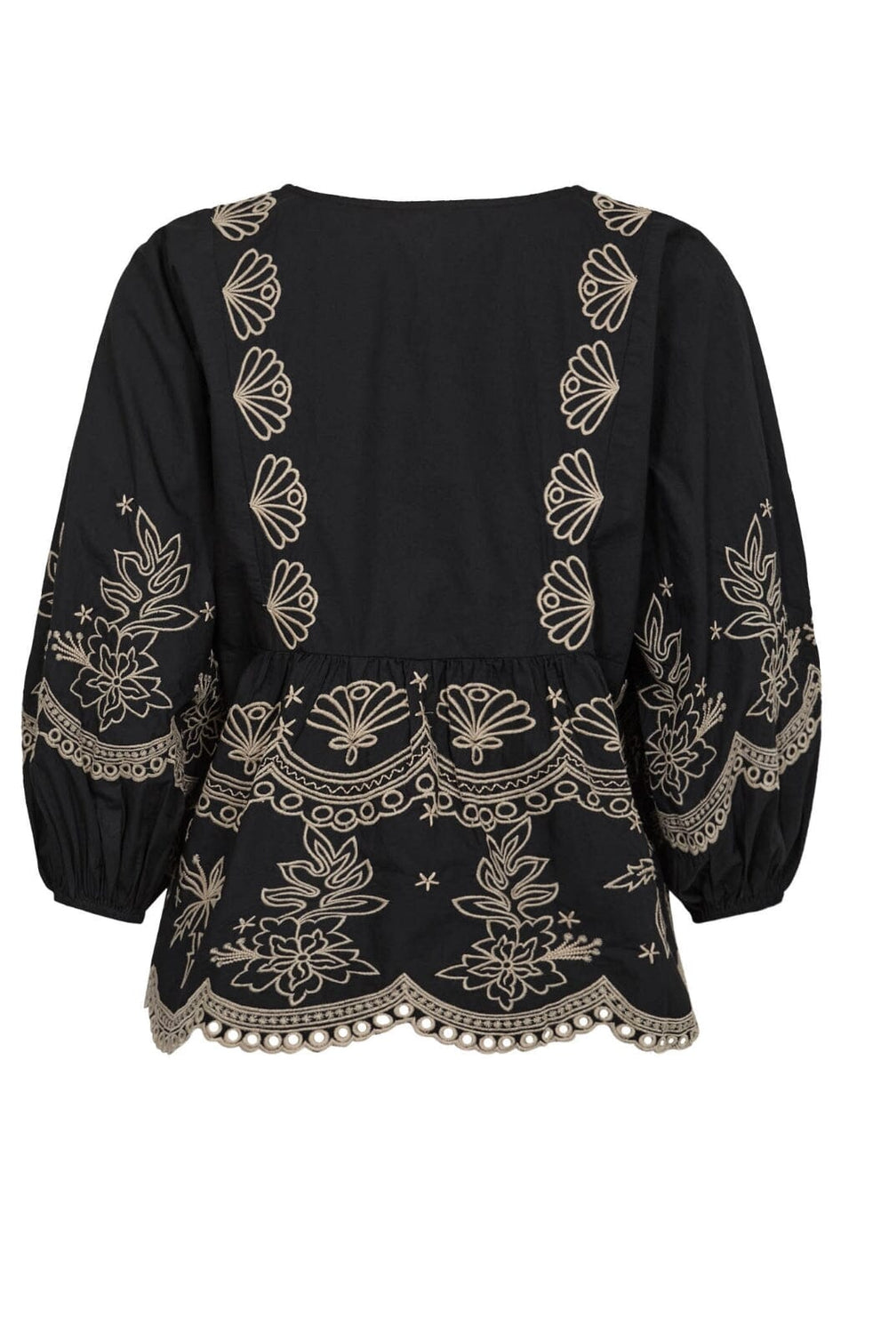 Gossia - Sofjago Blouse G2458 - Black/Sand