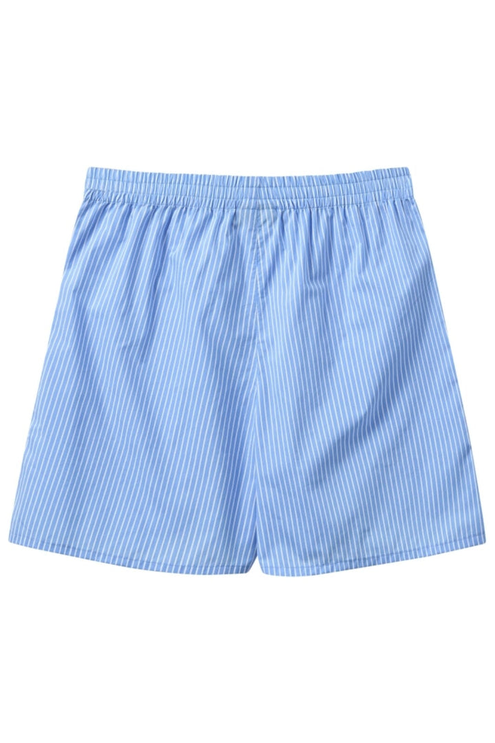H2O - Rønne Essential Pajamas Shorts 100165-2 - 7044 - Sky Blue/White