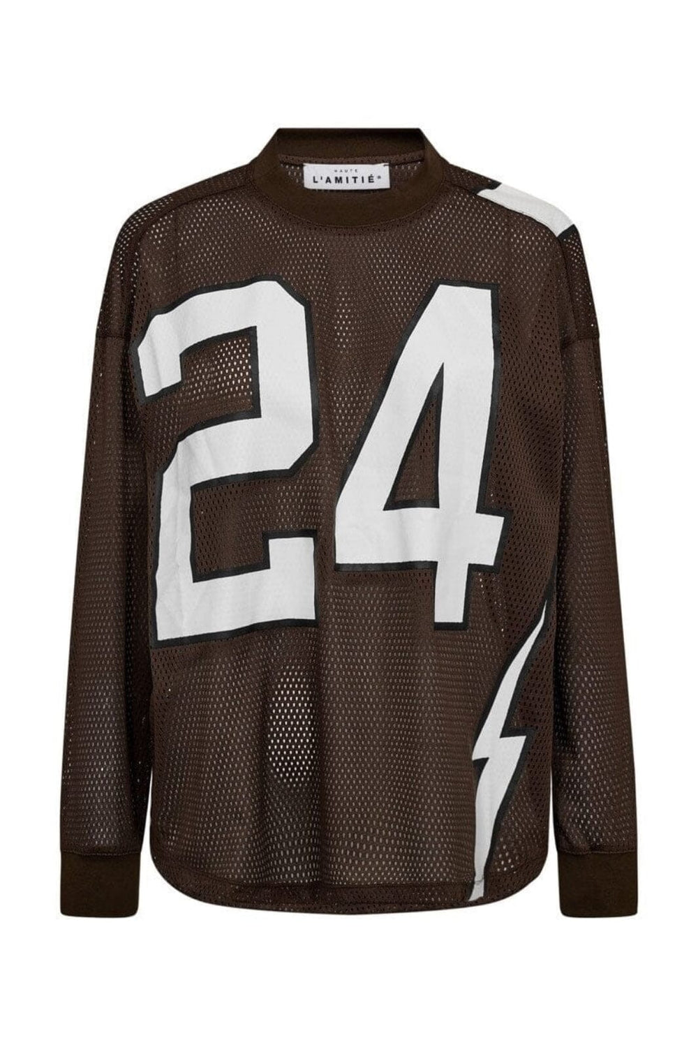 Forudbestilling - Haute L'Amitié - American Football Ls Tee HL10049 - Mocca