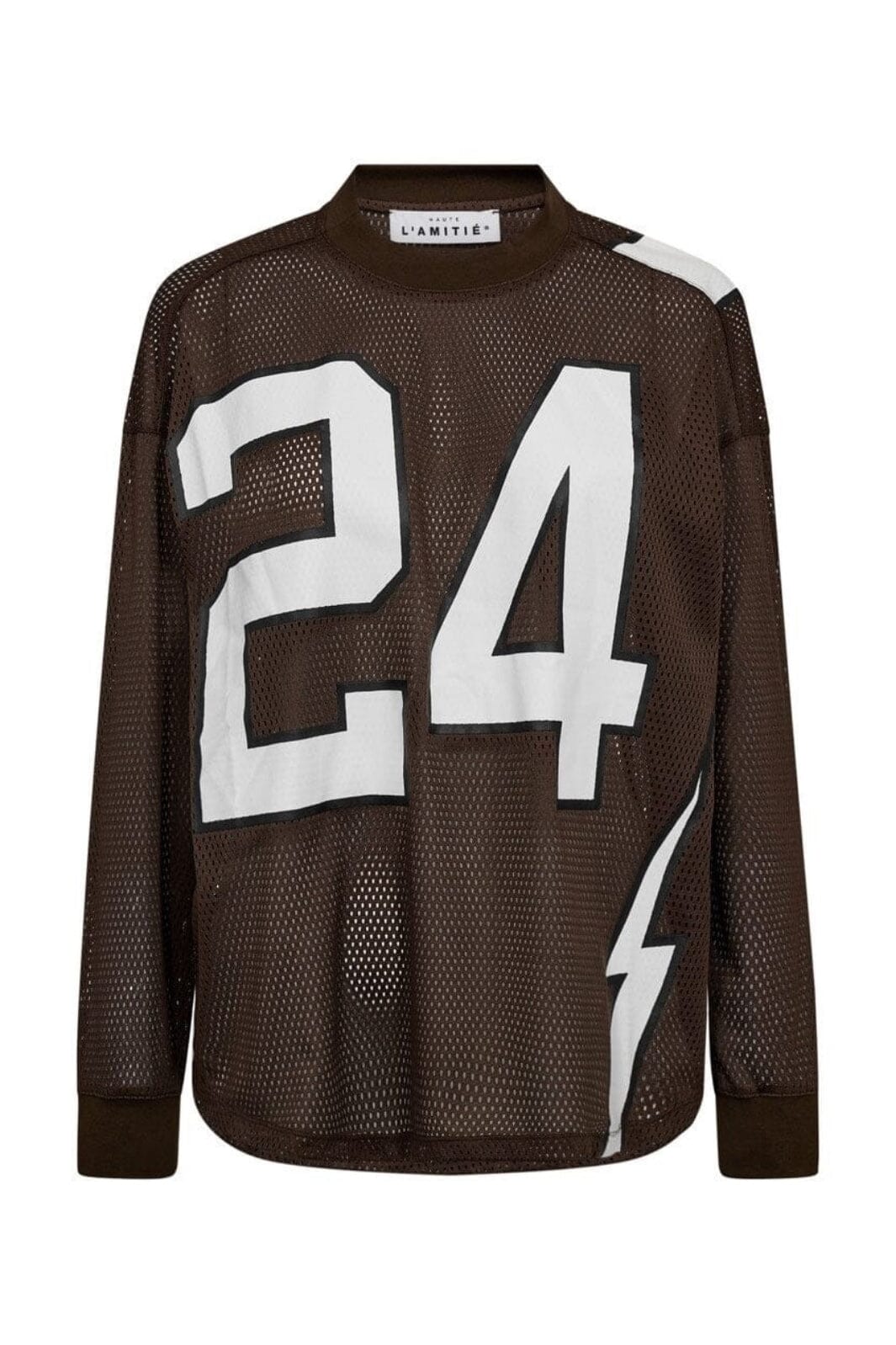 Forudbestilling - Haute L'Amitié - American Football Ls Tee HL10049 - Mocca